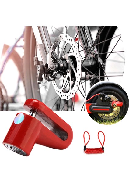 Sarı B Stili Elektrikli Scooter Kilidi Hırsızlık Koruma Disk Fren Kilidi Bisiklet ve Kaykay Tekerlekleri Için (Yurt Dışından) fiyatları