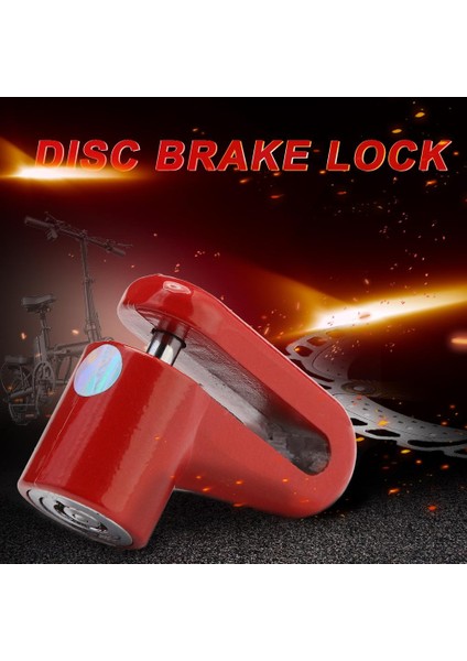 Kırmızı Stil Xiaomi Mijia M365 Elektrikli Scooter Tekerlek Disk Fren Kilidi Ile Hırsızlık Önleyici Kilidi (Yurt Dışından) fiyatları