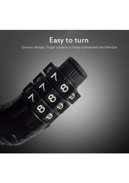 Açık Yeşil Tarzı Bisiklet Hırsızlık Kilidi 3 Haneli Şifre Bisiklet Aksesuarı Anahtarlık Kask Kablo Kilidi Kalın Çelik Kablo Güçlü Kombinasyon (Yurt Dışından) modelleri