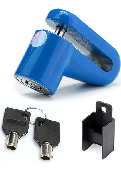 D Stili Xiaomi M365 Elektrikli Scooter Kaykay Tekerlekleri Kilidi Disk Frenli Hırsızlık Önleyici Disk Fren Kilidi Çelik Tel Ile (Yurt Dışından)