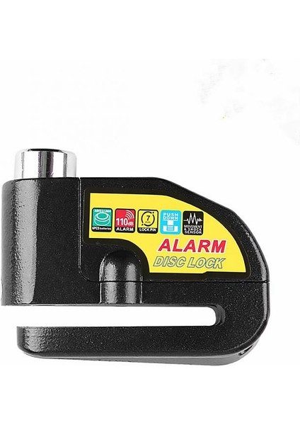 Kırmızı Stil Bisiklet Alarm Kilidi 110DB Ses Hırsız Koruma Motor Bisikleti Motosiklet Tekerlek Disk Fren Alarm Kilidi Güvenlik Bisiklet Aksesuarları (Yurt Dışından)