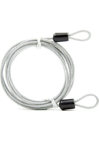 Gümüş 2m Tarzı 2m Bisiklet Aksesuarları Bisiklet Kilit Kablosu Güçlü Çelik Kablo Kilit Mtb Yol Bisikleti Kilit Halatı Hırsızlık Önleyici Güvenlik Güvenliği (Yurt Dışından)