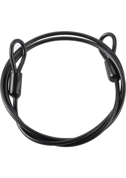 Beyaz Stil Açık Hava Spor Bisiklet Kilidi Için Çelik Tel Halat 100CM Bisiklet Motosiklet Scooter Koruma Güvenlik Bagaj Güvenliği (Yurt Dışından)