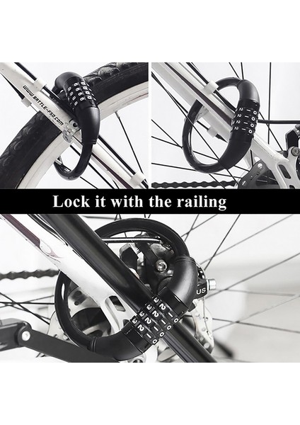 Pembe Bir Stil Bisiklet Kilidi 4 Haneli Kombinasyonlu Dayanıklı Bisiklet Güvenlik Kilidi Bisiklet Ekipmanı Mtb Hırsızlık Kilidi (Yurt Dışından) indirimleri