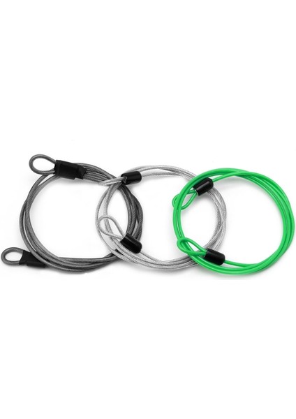 Siyah Stil X7AM x 2mm Bisiklet Scooter U-Kilit Güvenlik Döngü Kablosu Kilidi Bisiklet Spor (Yurt Dışından) fırsatları