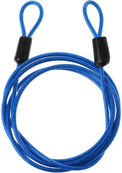Mavi Stil Bisiklet Kilidi Çelik Tel Kablo 1m Güvenli Döngü Bisiklet Koruyucu Hırsızlık Önleyici (Yurt Dışından) fiyatları