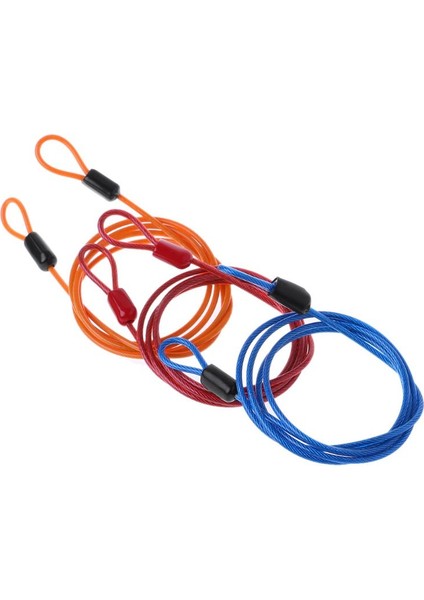 Mavi Stil Bisiklet Kilidi Çelik Tel Kablo 1m Güvenli Döngü Bisiklet Koruyucu Hırsızlık Önleyici (Yurt Dışından) fırsatları