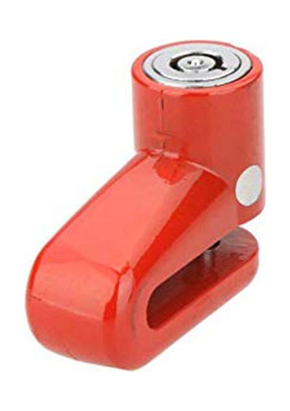 Kırmızı Stil Motosiklet Scooter Bisiklet Için Anti-Hırsızlık Fren Diski Kilidi 7mm Çelik Yol Fren Diski Tekerlek Kilidi Dağ (Yurt Dışından)