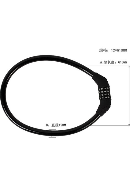 Yeşil Stil Çelik Güçlü Kombinasyon Numaralı Ağır Hizmet Güvenlik Bisiklet Kilidi Döngü Bisiklet Kilit (Yurt Dışından) modelleri