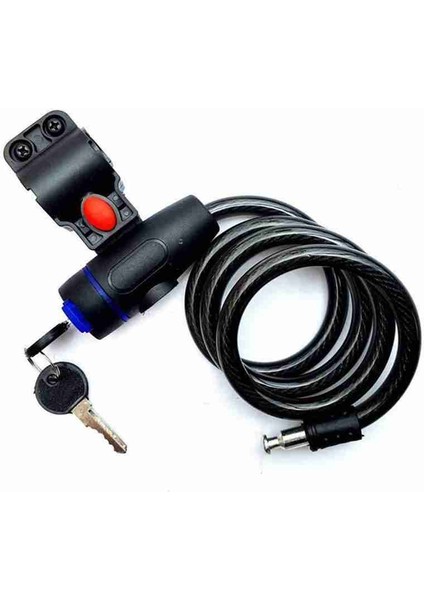 Evrensel Hırsızlık Önleyici Bisiklet Kilitli Çelik Bisiklet Bobin Kilidi Şato Güvenlik Kablosu Bisiklet Mtb Motosiklet S6V6 (Yurt Dışından) modelleri