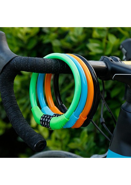 Yeşil Stil Bisiklet Hırsızlığına Karşı Taşınabilir Şifreli Güvenlik Halka Kilidi Elektrikli Motosiklet Dağ Bisikleti 4 Haneli Şifreli Bisiklet Bisiklet Halka Kilidi (Yurt Dışından) fiyatları