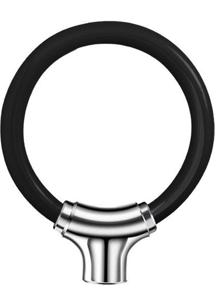 Siyah Stil Bisiklet Çelik Kablo Kilit Hırsızlık Karşıtı Yuvarlak Halka Güvenlik Açık Hava Bisiklet Kilidi Motosiklet Scooter Bisiklet Zincir Kilidi Için Pedal Çevirme (Yurt Dışından)