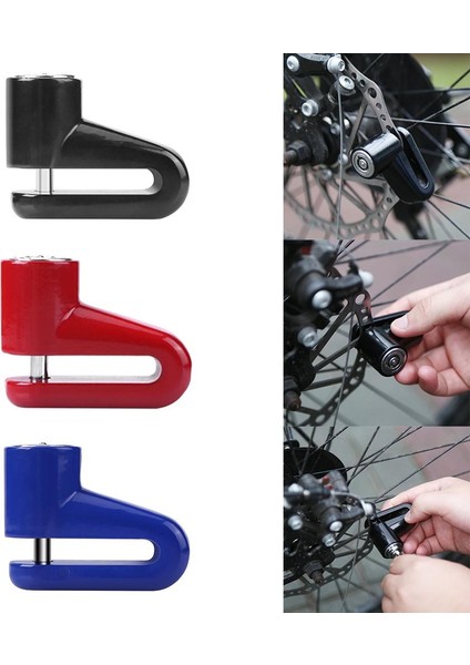 Kırmızı Stil Xiaomi Mijia M365 Elektrikli Scooter Kaykay Bisiklet Tekerlekleri Için Hırsızlık Önleyici Disk Fren Kilidi Güvenlik Kilidi Çelik Tel Ile (Yurt Dışından) fiyatları