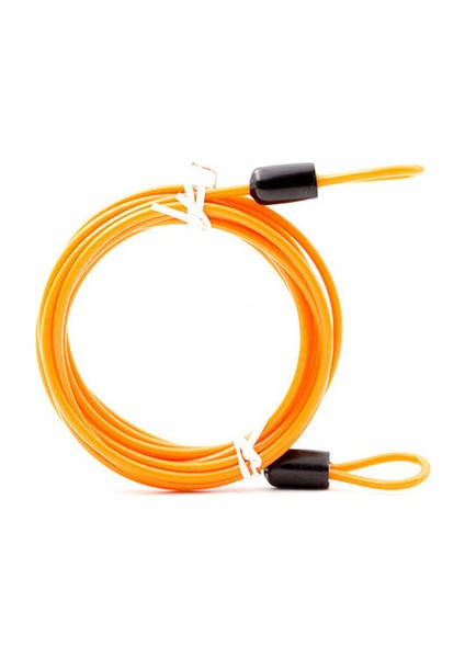 Turuncu Tarzı 2m Bisiklet Kilidi Tel Bisiklet Güçlü Çelik Kablo Kilidi Mtb Yol Bisikleti Kilidi Halat Hırsızlık Önleme Güvenlik Güvenlik Bisiklet Aksesuarı (Yurt Dışından)