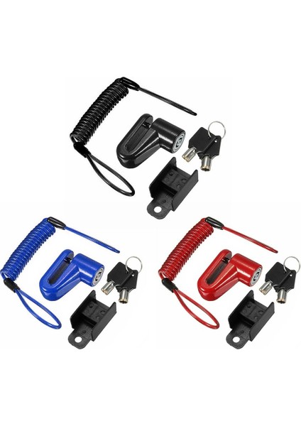 Kırmızı Stil Motosiklet Kilidi Güvenlik Anti Hırsızlık Bisiklet Motor Motosiklet Disk Fren Kilidi Hırsızlık Koruması Için Scooter Güvenliği (Yurt Dışından) modelleri