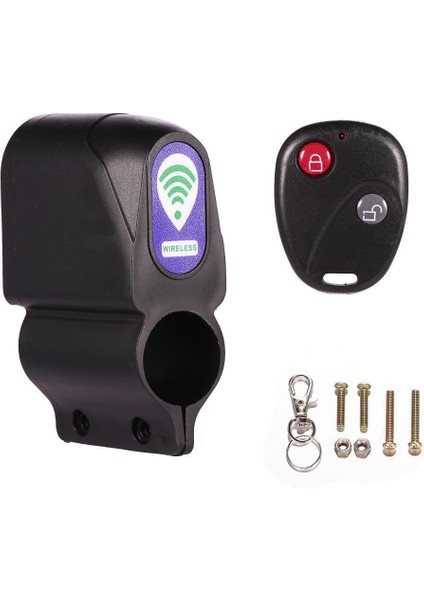 L4969 Stili Motosiklet Bisiklet Için Su Geçirmez Güvenlik Uyarı Alarmı Ile Uzaktan Kumandalı Kablosuz Hırsızlık Alarmı Kilidi (Yurt Dışından)