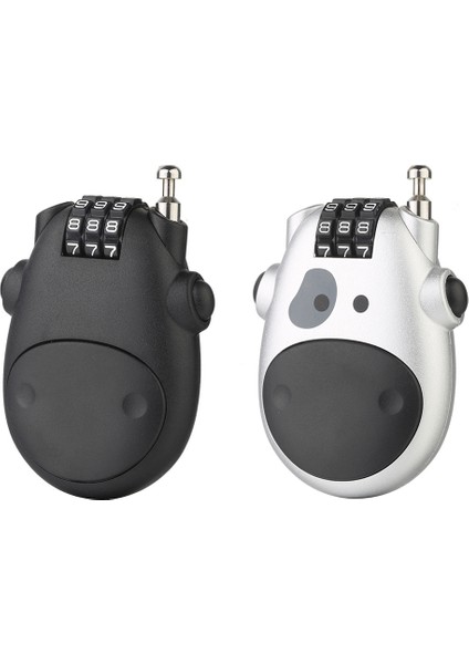 Siyah Stil Bisiklet Kask Kilidi Teleskopik Tel Halat Çelik Kablo Şifreli Valiz Bisiklet Kaskı Yüksek Hassasiyetli Şifreli Kilit (Yurt Dışından) modelleri