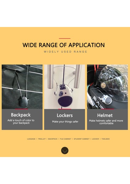 Siyah Stil Bisiklet Kask Kilidi Teleskopik Tel Halat Çelik Kablo Şifreli Valiz Bisiklet Kaskı Yüksek Hassasiyetli Şifreli Kilit (Yurt Dışından) indirimleri