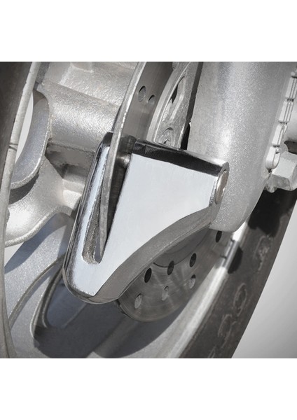 Gümüş Tarzı Taşınabilir Elektrikli Scooter Kaykay Tekerlek Anti-Hırsızlık Disk Fren Güvenlik Kilidi Su Geçirmez Motosiklet Alarm Kilidi Bisiklet Kilidi (Yurt Dışından) modelleri