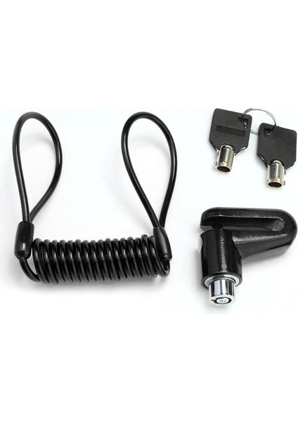 Siyah Stil Xiaomi Mijia M365 Elektrikli Scooter Kaykay Tekerlekleri Için Hırsızlık Önleyici Disk Fren Kilidi Steel Wire Ile - E-Ticaret Başlığı (Yurt Dışından)