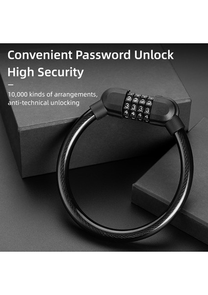 Mavi Stil Bisiklet Kilidi Taşınabilir Parçalar Bisiklet Zinciri Engelleri Güçlü Güvenlik Çelik Teller (Yurt Dışından) fiyatları