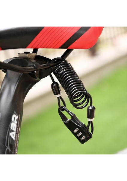 1 Adet Tarzı Yeni Dayanıklı Kask Kilidi Zinciri 4 Haneli Şifre Kombinasyonlu Taşınabilir Mtb Yol Bisikleti Hırsızlık Karşıtı Kablo Hırsızlık Kilidi Bisiklet Parçaları (Yurt Dışından) fırsatları