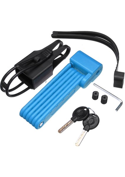 No.2 Tarzı Katlanabilir Bisiklet Kilit Mtb Yol Bisikleti Hamburg Bisiklet Kiliti Anti-Hırsızlık Scooter Elektrikli Katlanır E-Bisiklet Zincir Bisiklet Kilidi En Iyi Satış (Yurt Dışından)