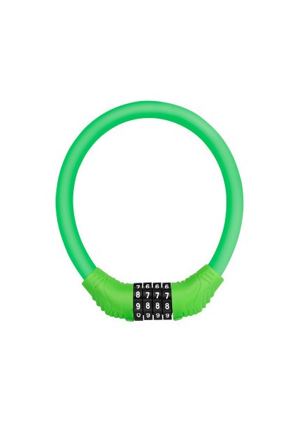 Model2 Yeşil Stil Bisiklet Dört Haneli Şifreli Kilit Hırsızlık Koruma Dağ Bisikleti Kilidi Ölü Sinek Bisiklet Ekipmanı Elektrikli Motosiklet (Yurt Dışından)