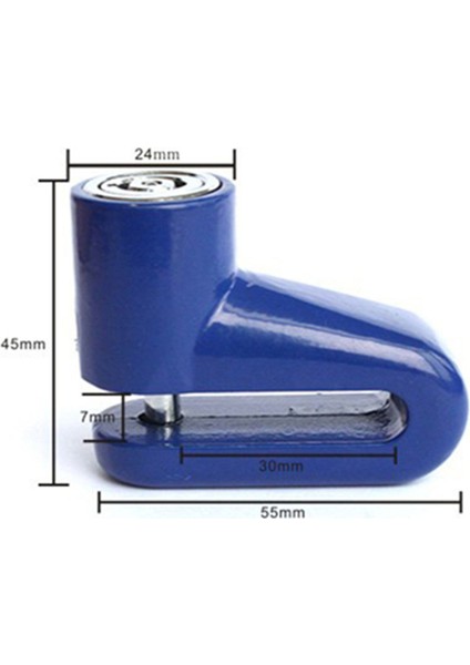 Sarı Ip Stili Bisiklet Kilidi Güvenlik Hırsızlık Önleme Disk Fren Kilidi Çalıntı Koruma Scooter Güvenliği Bisiklet Aksesuarı (Yurt Dışından) indirimleri
