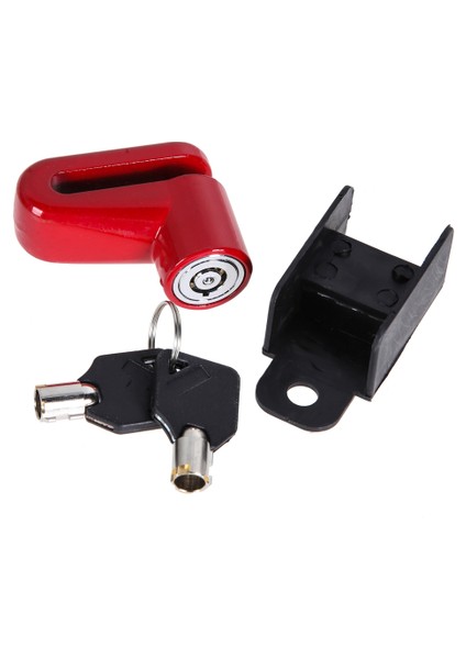Kırmızı Stil Motosiklet Kilidi Güvenlik Hırsızlık Önleme Bisiklet Motorlu Araç Motosiklet Disk Fren Kilidi Hırsızlık Koruma Scooter Bisiklet Aksesuarları Için (Yurt Dışından) indirimleri