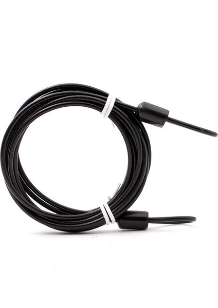 Siyah 2m Tarzı 2m Bisiklet Aksesuarları Bisiklet Kilit Kablosu Güçlü Çelik Kablo Kilit Mtb Yol Bisikleti Kilit Halatı Hırsızlık Önleyici Güvenlik Güvenliği (Yurt Dışından)