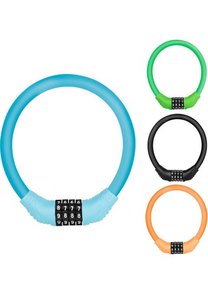 Turuncu Tarzı Dayanıklı Bisiklet Hırsızlık Korumalı Yüksek Güvenlikli Taşınabilir Şifreli Emniyet Halka Kilidi Mtb Halka Kilidi Elektrikli Motosiklet Dağ Bisikleti Için (Yurt Dışından) modelleri