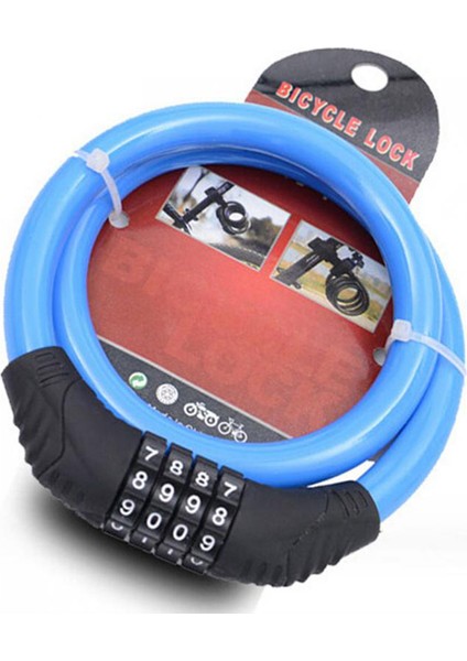 Model2 Turuncu Stili Bisiklet Dört Haneli Şifreli Kilit Hırsızlık Koruma Dağ Bisikleti Kilidi Ölü Sinek Bisiklet Ekipmanı Elektrikli Motosiklet (Yurt Dışından) fırsatları
