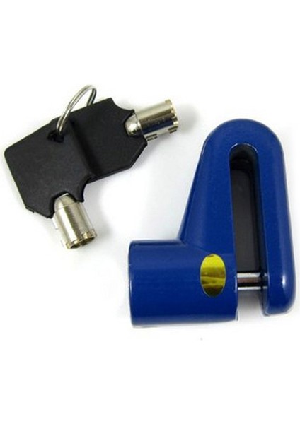 Mavi Stil Mtb Yol Bisikleti Disk Fren Kilidi Taşınabilir Hızlı Elektrikli Bisiklet Motosiklet Disk Fren Kilidi Tel Kilitler Açık Hava Bisiklet Kilidi (Yurt Dışından)