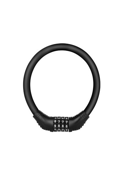 Model2 Siyah Stil Bisiklet Dört Haneli Şifreli Kilit Hırsızlık Koruma Dağ Bisikleti Kilidi Ölü Sinek Bisiklet Ekipmanı Elektrikli Motosiklet (Yurt Dışından)