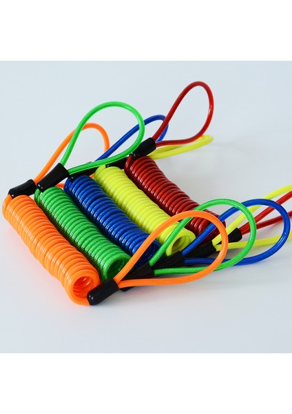 120 Kırmızı Stil Kablo Bisiklet Kilidi Emniyet Uyarısı Motosiklet Disk Kilidi Güvenlik Hatırlatıcı Bisiklet Aksesuarları - Türkçe (Yurt Dışından) fırsatları