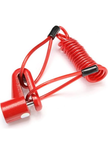 Kırmızı Kilit Stili Hırsızlık Önleyici Elektrikli Scooter Tekerlekleri Disk Fren Kilitli Çelik Tel Bisiklet Dağ Bisikleti Disk Kilit (Yurt Dışından) modelleri