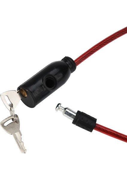 Bir Stil Kırmızı Bisiklet Kilidi Ile Alarm 2 Anahtarlı Güvenli Anti-Hırsızlık Bisiklet Aksesuarları Bisiklet Scooter Güvenlik Kilit Bisiklet Aksesuarları Cadeado Bicicleta 1 Adet (Yurt Dışından) modelleri