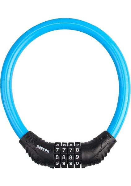 Mavi Kilit Stili Xiaomi Mijia M365 Elektrikli Scooter Kaykay Bisiklet Mtb Bisiklet Motoru Güvenlik Kilidi Için Anti-Hırsızlık Tekerlek Disk Fren Kilidi (Yurt Dışından)