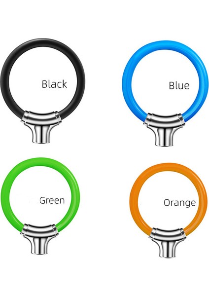 Mavi Klasik Tarz Zinc Alaşımlı Pvc Kablo Halka Evrensel Koruyucu Bisiklet Kilidi Bisiklet Aksesuarları Bisiklet Kilidi 2 Anahtar Ile - Jc (Yurt Dışından) modelleri