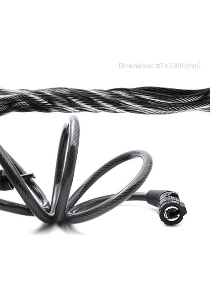 L2 Stili 4 Haneli Şifreli Bisiklet Kilit Dağ Bisikleti Taşınabilir Güvenlik Hırsızlık Önleyici Kablo Kilidi Çelik Tel Kilit Bisiklet Güvenlik Parçaları (Yurt Dışından) indirimleri