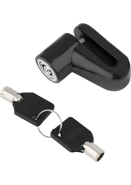 Mavi Stil Motosiklet Disk Fren Kilidi Hırsız Alarmı Motor Bisiklet Scooter Disk Fren Kilidi (Yurt Dışından)
