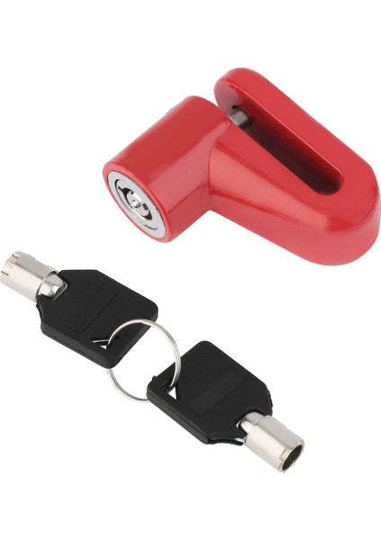 Mavi Stil Motosiklet Disk Fren Kilidi Hırsız Alarmı Motor Bisiklet Scooter Disk Fren Kilidi (Yurt Dışından)