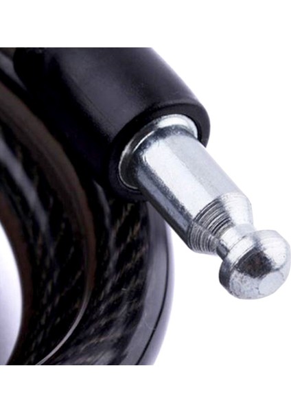 Siyah Stil Çalınmaya Karşı Spiral Çelik Kablo Evrensel Koruyucu Bisiklet Kilidi Paslanmaz Çelik Kablo Bobini Bisiklet Aksesuarları Bisiklet Kilidi 2 Anahtar Ile (Yurt Dışından) fırsatları