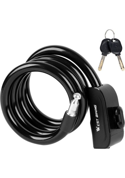 No.1 Tarzı Anahtarlı Elektrikli Şifreli Dağ Bisikleti Kilidi Sabit Hırsızlık Önleyici Çelik Bisiklet Kilidi Zinciri Paylaşım Padlock Bisiklet Aksesuarları (Yurt Dışından)