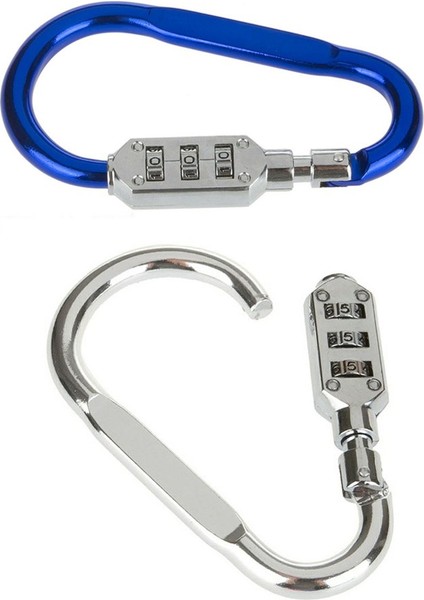 Mavi Stil Açık Hava Yürüyüş Çantası Bagaj Güvenlik Karabina Kilidi 3 Haneli Şifreli Çanta Kilit Aracı Taşınabilir Bagaj Çinko Alaşım Güvenlik Kilidi (Yurt Dışından) modelleri