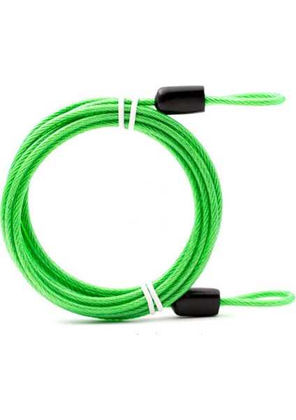 Kırmızı Stil 2 Metre Evrensel Güçlü Örme Profesyonel Çift Döngülü Bisiklet Kilidi- Hırsızlık Önleyici (Yurt Dışından) indirimleri