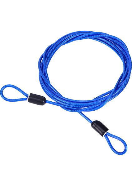 Kırmızı Stil Bisiklet, Bisiklet Motorları Için Güçlü Örgülü Çelik Çift Döngülü Kablo Hırsızlık Önleyici Zincir Kilidi (Yurt Dışından) fiyatları