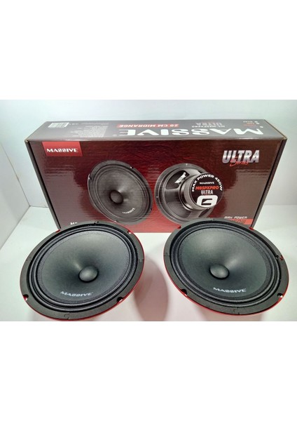 For-X5 Massive Ms M85PX Pro Ultra 450 Watt 175 Rms Midrange