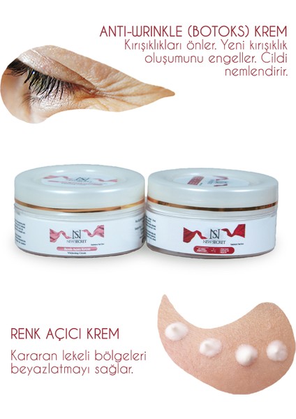 Antı Wrınkle Cream Botoks Etkili Krem